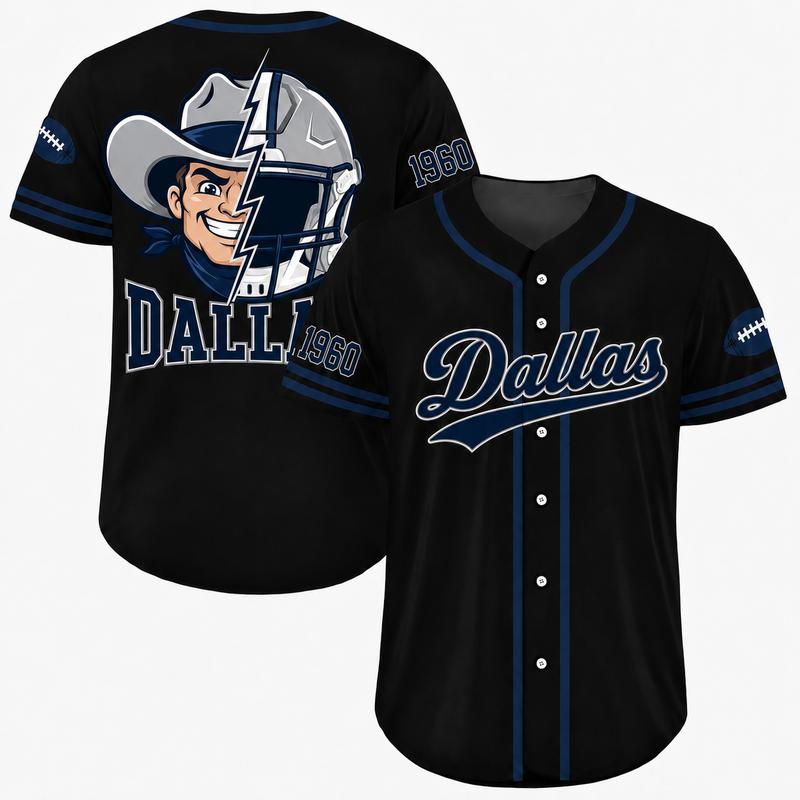 Football Team Game Day Casual Everyday Baseball Jersey