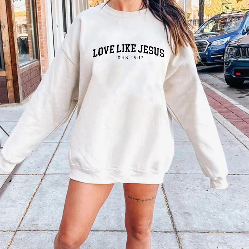 Love Like Jesus – Minimalist Christian T-Shirt / Hoodie / Sweatshirt