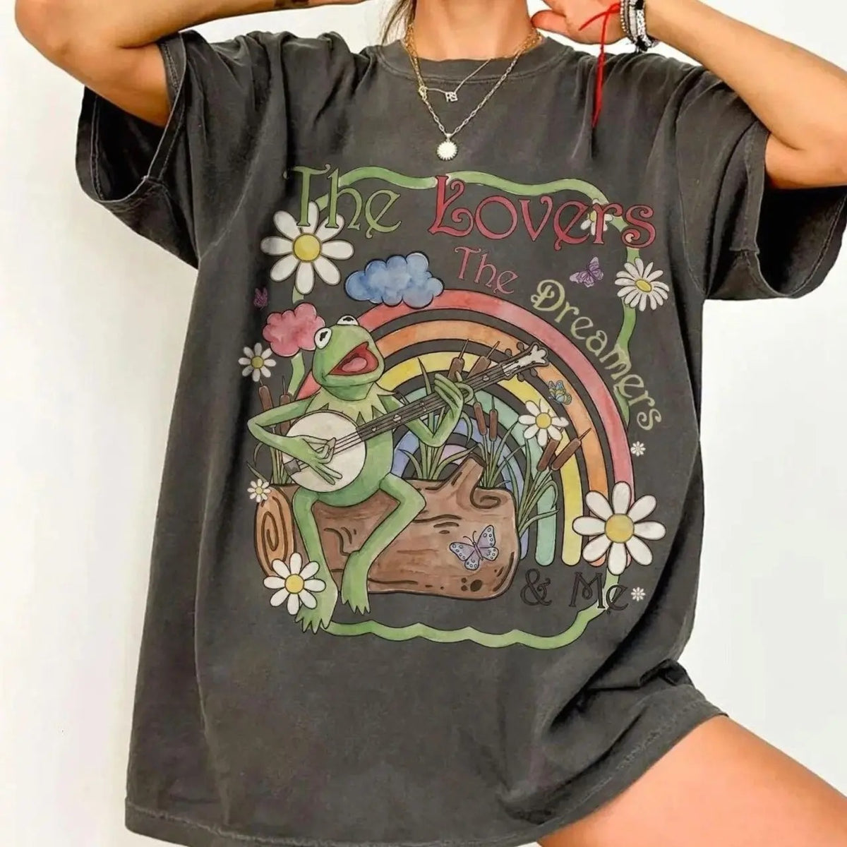 Watercolor Kermit the Frog T-Shirt / Sweatshirt / Hoodie